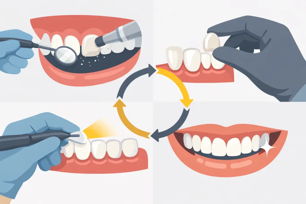 How Veneers Are Applied Step by Step